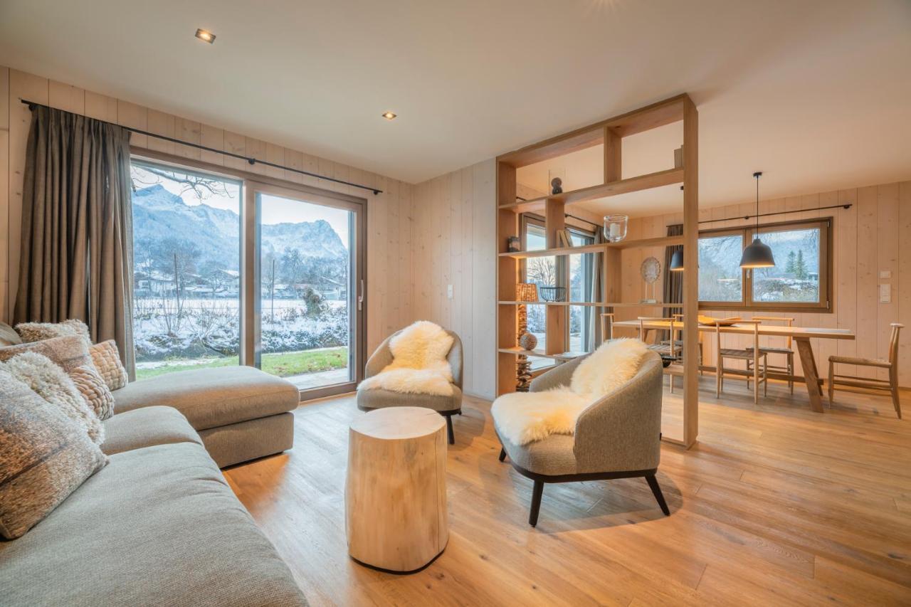Riverside Chalet Alpspitze Garmisch-Partenkirchen Buitenkant foto